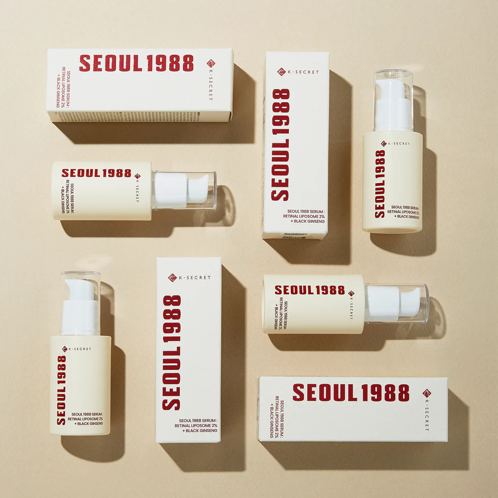 SEOUL 1988 SERUM: RETINAL LIPOSOME 2% + BLACK GINSENG 30ML