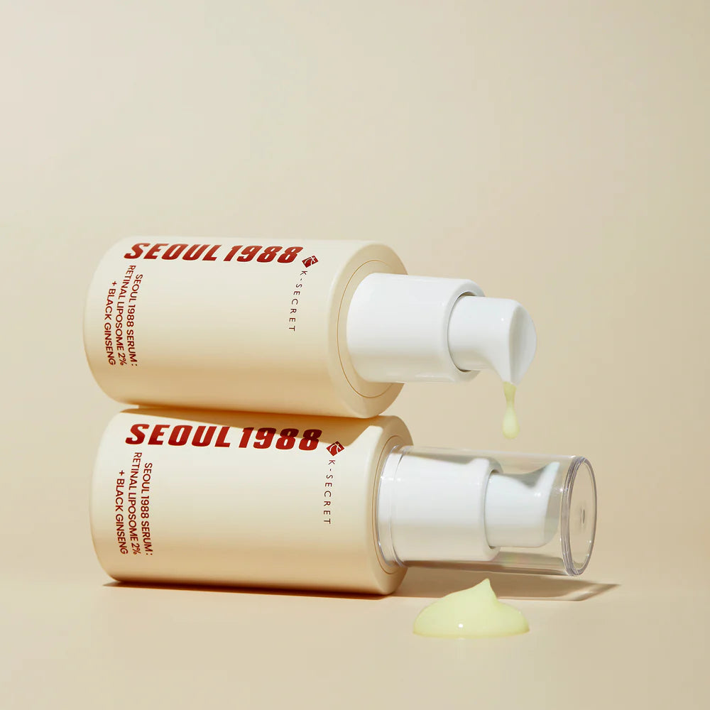 SEOUL 1988 SERUM: RETINAL LIPOSOME 2% + BLACK GINSENG 30ML